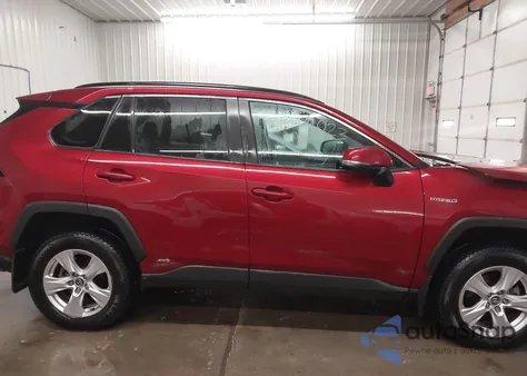 2020 Toyota Rav4 Hybrid Xle from USA, damaged, VIN 2T3RWRFV6LW081471